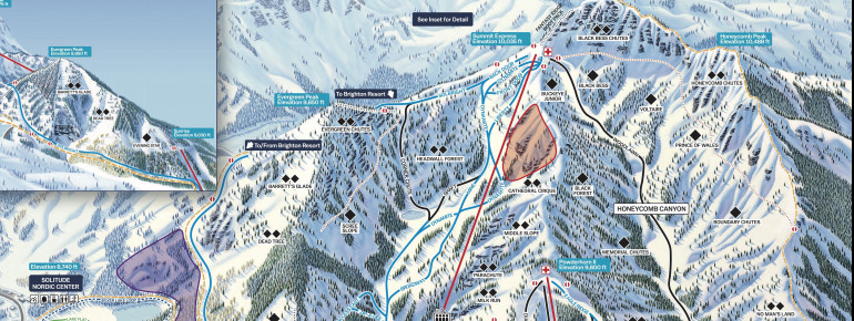Trail Map Solitude