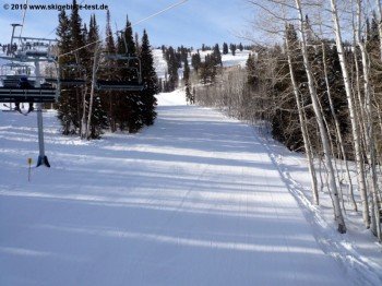 View from the Eagle Express Chair!