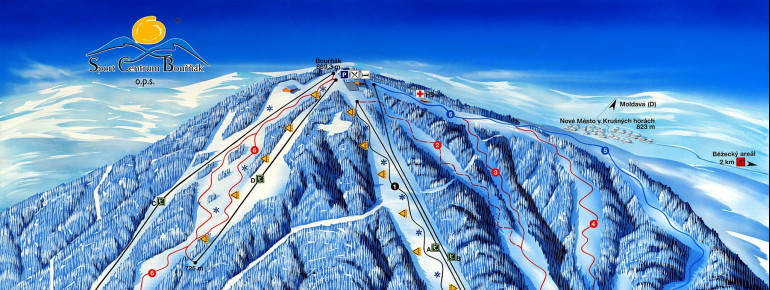 Trail Map Sturmer Bournak
