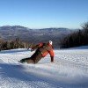 Enjoy the perfectly groomed slopes.