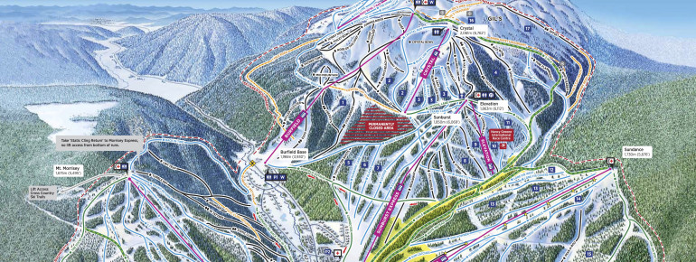 Trail Map Sun Peaks Resort