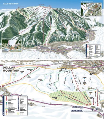Trail Map Sun Valley