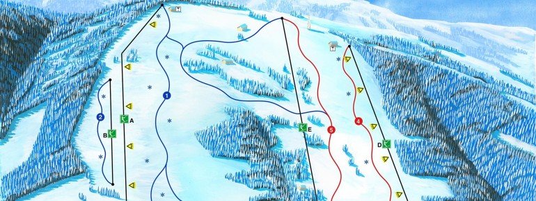 Trail Map Synot Kycerka