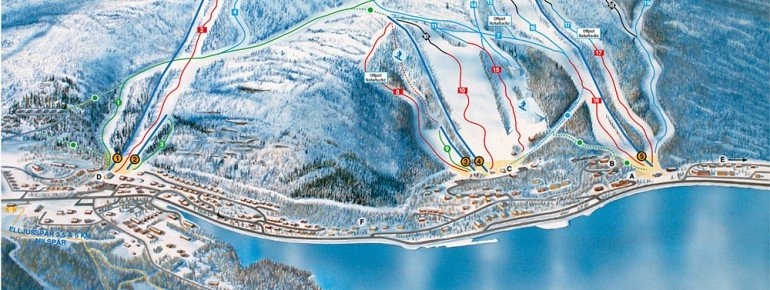 Trail Map Tärnaby
