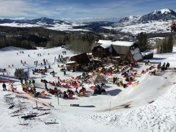 The Gorrono Ranch serves true American classics. It is located next to the Misty Maiden trail under the Village Express.