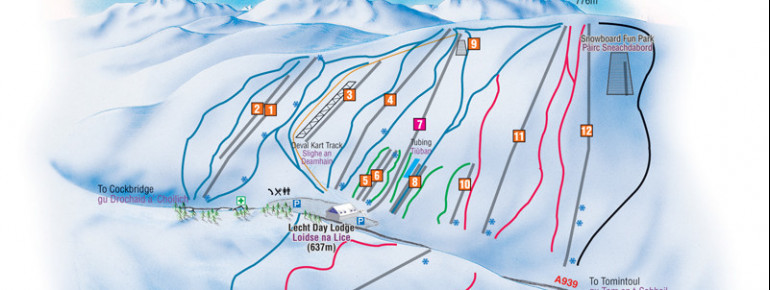 Trail Map The Lecht