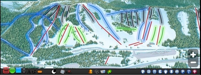 Trail Map The Summit at Snoqualmie