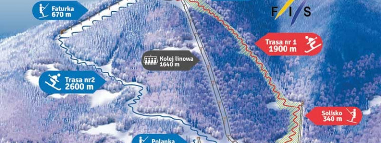 Trail Map Czantoria