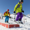 On Funslope, children can test their abilities on smaller jumps.