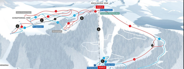 Trail Map Werfenweng