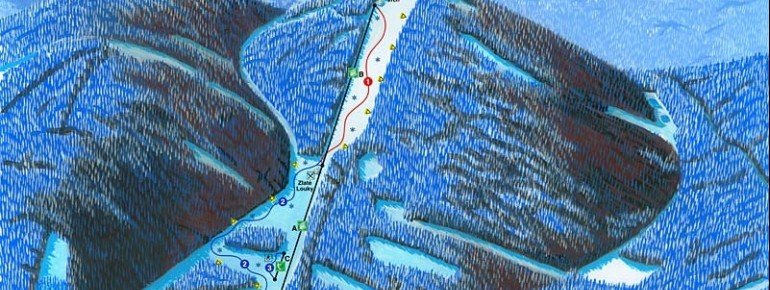 Trail Map Zlate Hory