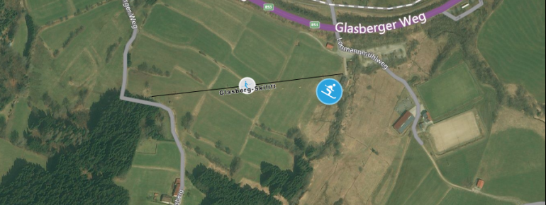Trail Map Zwiesel Glasberg