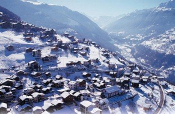 Veysonnaz im Winter