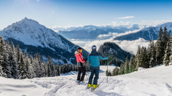 Herrlicher Skitag am Rofan