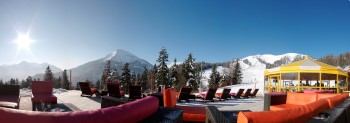 Lounge bei der Christlum Alm in Achenkirch
