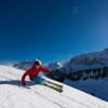 Pistenspaß auf den Bergen zwischen Adelboden und Lenk.