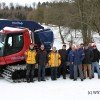 Leistungsstarke Pistenbully mit Winde des WSV Ebingen