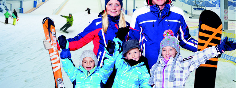 Familien-Skiausflug ins alpincenter