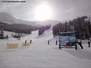 An der Talstation von Arapahoe Basin!
