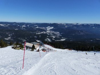 Schnee kann auch am höchsten Berg des Bayerischen Waldes nicht garantiert werden, ist aber durch die Nordhanglage begünstigt.