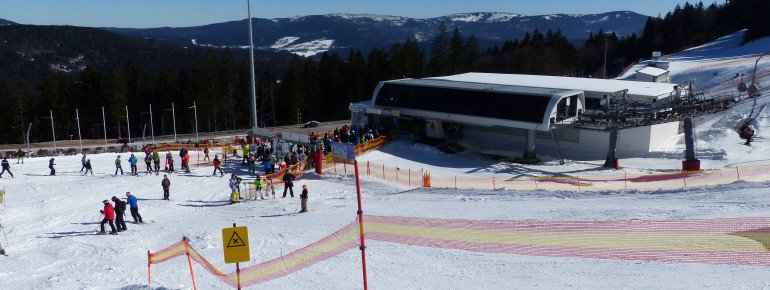 Die Liftanlagen sind für die Skipasspreise modern und bequem.