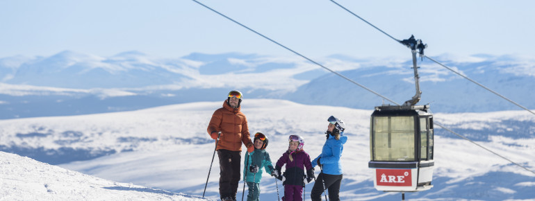 Åre ist auch für Familien wunderbar geeignet.