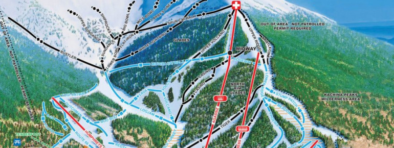 Pistenplan Arizona Snowbowl