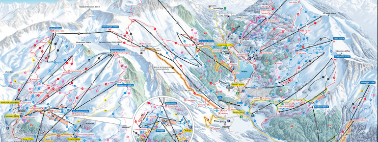 Pistenplan Arosa Lenzerheide
