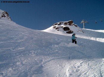 Freeriden bei Hörnli Piste!