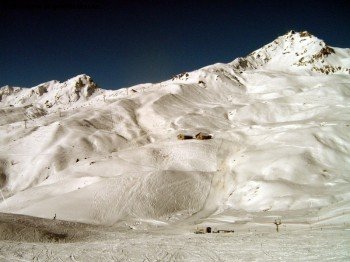 Blick von Piste 16!