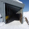 Der Skitunnel am Rothorn