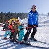 © http://www.atzmaennig.chSchneesport Unterricht mit Frechspatz Männi