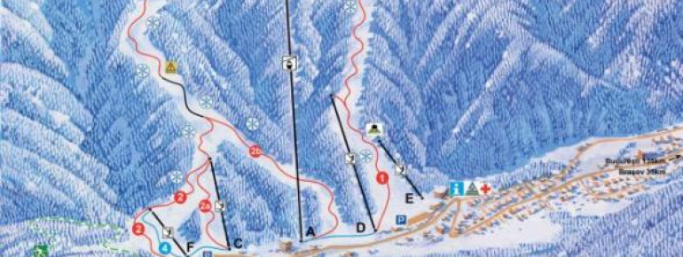 Pistenplan Azuga