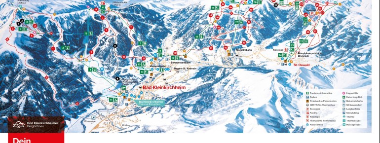 Pistenplan Bad Kleinkirchheim