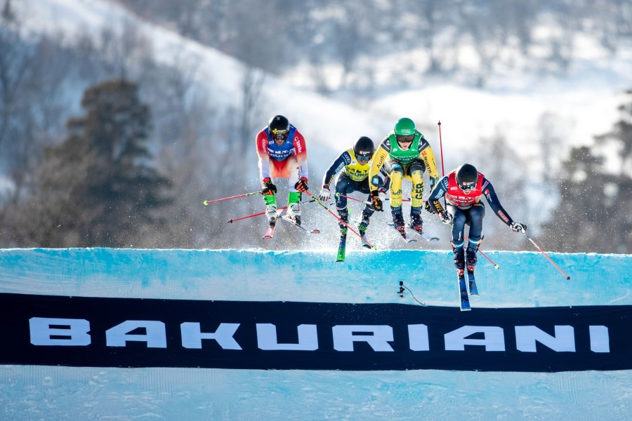 Das Skigebiet Bakuriani ist mit seinen Abfahrten auch Teil des Skicross- und Snowboard-Weltcups.