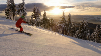 Im Baldy Mountain Resort gibt es 35 Abfahrten.