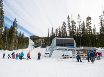 Der Sugarlump Chair ist einer von zwei Sesselliften im Skigebiet.