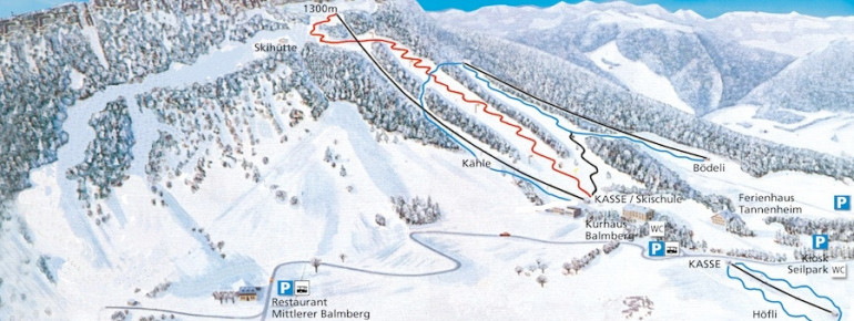 Pistenplan Balmberg