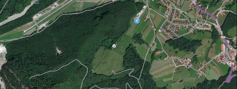 Pistenplan Balsberglift in Unterwössen