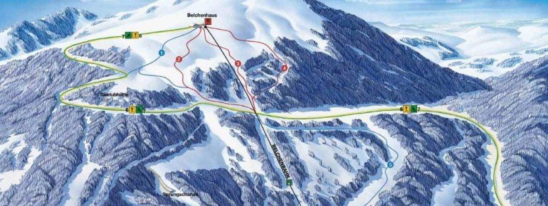 Pistenplan Belchen