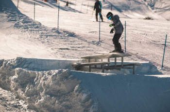Auch ein Snowpark darf nicht fehlen.