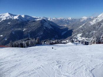 Breite Pisten am Rastkopf