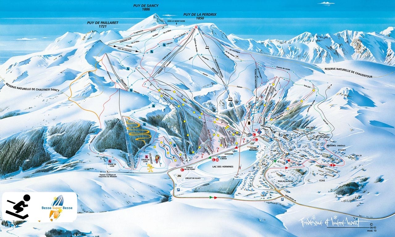 Pistenplan Super Besse