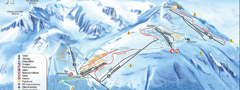 Pistenplan Bonneval sur Arc