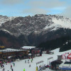 Blick aus der Webcam auf die Talstation des Lifts Bormio 2000.