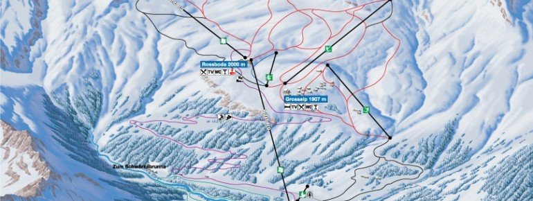 Pistenplan Bosco Gurin