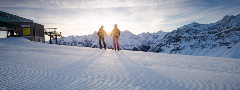 Skifahren im Brandnertal