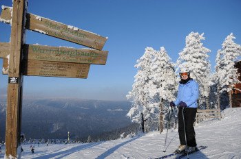 Die Pisten am Wurmberg sind ausreichend beschildert