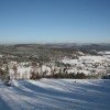 Blick vom Gipfel in das Tal