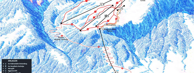 Pistenplan Breitenberg